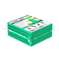 Мешки для мусора 160 л, зеленые, в пачке 10 шт., ПВД, 40 мкм, 900х1100 мм, i-Bag в Уфе