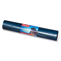 Мешки для мусора 240 л, черные, в рулоне 20 шт., ПВД 35 мкм, 1400х900 мм, PACLAN Big&Strong, 600823 в Уфе