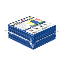 Мешки для мусора 160 л, синие, в пачке 10 шт., ПВД, 40 мкм, 900х1100 мм, i-Bag в Уфе