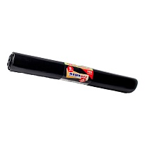 Мешки для мусора 180 л, черные, в рулоне 5 шт., ПВД, 80 мкм, 1100х900 мм, МЕШКОFF, 4216 в Уфе